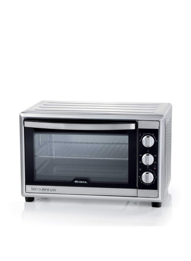 أريتي 1800W Bon Cuisine 450 Electric Oven Silver and Black 45 Liter 00C098611ARAS 45 L 1800 W 00C098611ARAS Silver and Black - Image 1