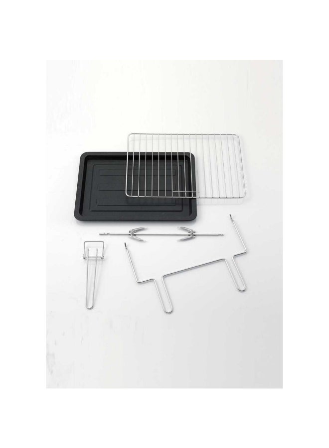 أريتي 1800W Bon Cuisine 450 Electric Oven Silver and Black 45 Liter 00C098611ARAS 45 L 1800 W 00C098611ARAS Silver and Black - Image 5
