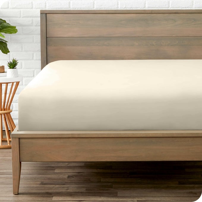 FITTED BOTTOM SHEET KING SIZE PREMIUM 1800 MICROFIBER ULTRASOFT HOTEL LUXURY DEEP POCKET DURABLE AND LONG LASTING KING SAND