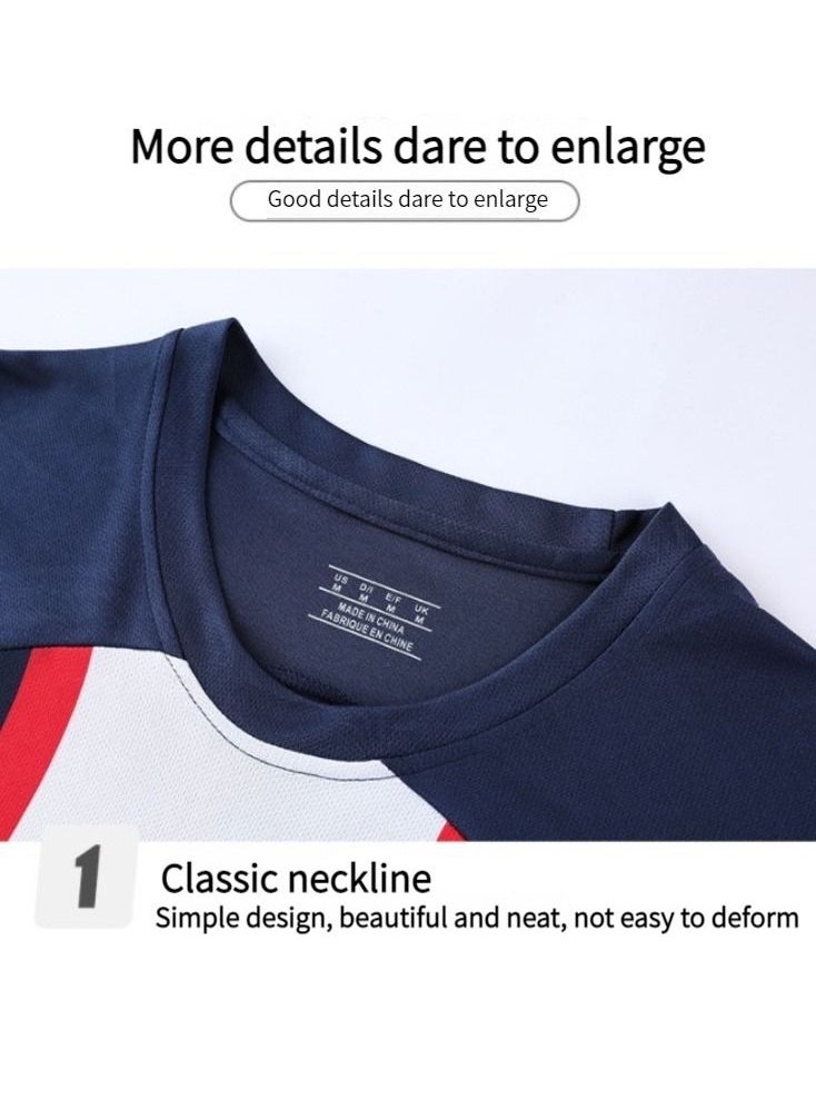 M MIAOYAN M MIAOYAN Football Club Jersey Home and Away Football Uniform Set Boys and Girls Campus Sports Game Football Uniform  - Image 4