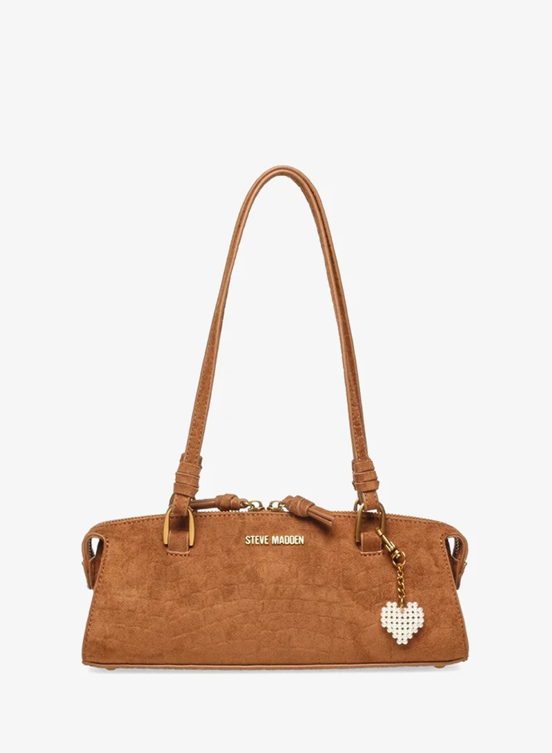 ستيف مادن Bfulton Dark Orange Women's Textured Shoulder Bag