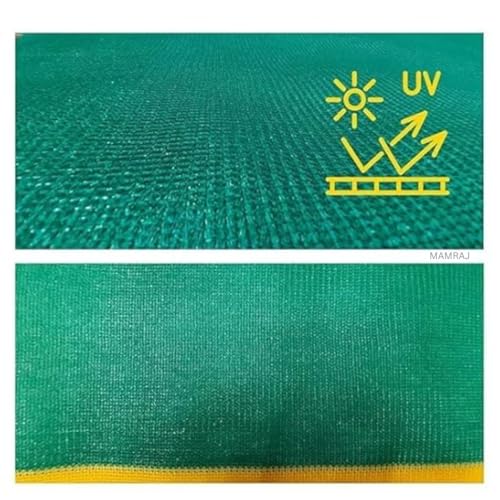 MAMRAJ Green Shade Net 75% UV Protection | Multipurpose Agro Net for Balcony, Terrace, Garden & Greenhouse | Durable Sun-Proof Net for Outdoor Plant Care (10 x 16 Feet, 75%) - Image 3