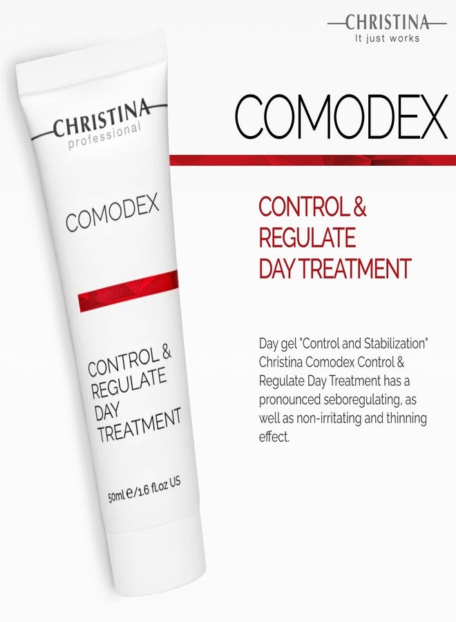-CHRISTINA- Comodex - Control & Regulate Day Treatment Serum for Oily and Combination Skin 50ml - Image 2