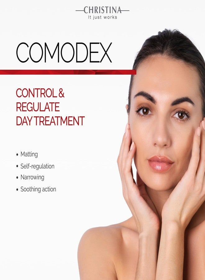 -CHRISTINA- Comodex - Control & Regulate Day Treatment Serum for Oily and Combination Skin 50ml - Image 4