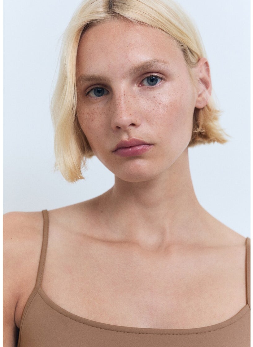 MANGO Spaghetti Strap Top  - Image 4