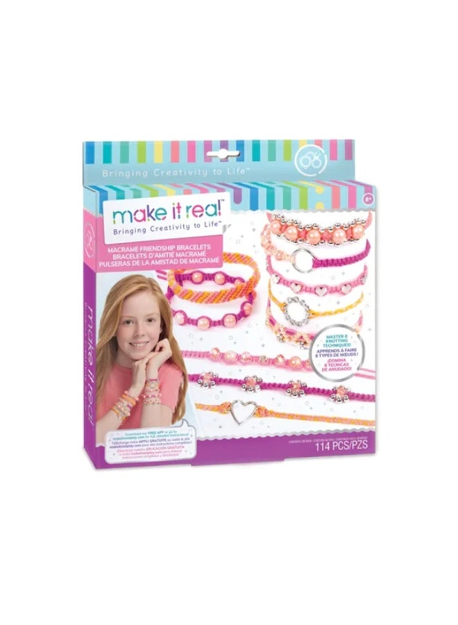 Make It Real Macrame Friendship Bracelets - Image 1