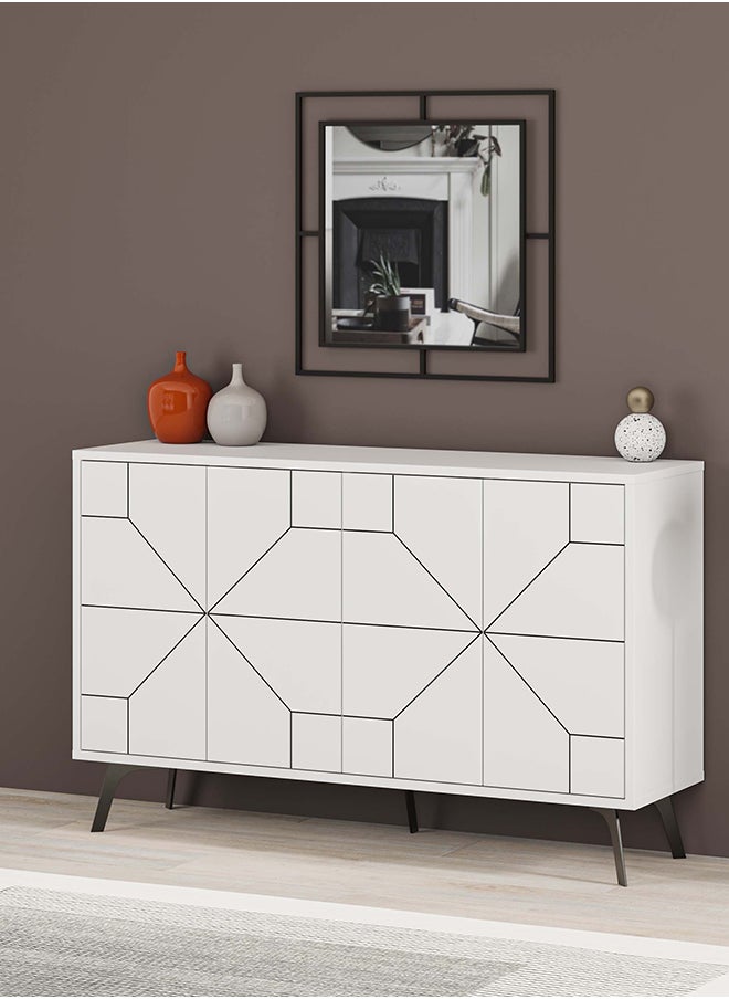 Mourah Home Dune Console - White - 2 Years Warranty  - Image 2
