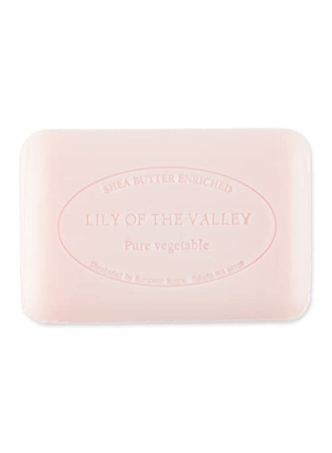 Pre de Provence Artisanal Soap Bar Enriched with Organic Shea Butter Natural French Skincare Quad Milled for Rich Smooth Lather 88 Ounce Lily Of The Valley - Image 3