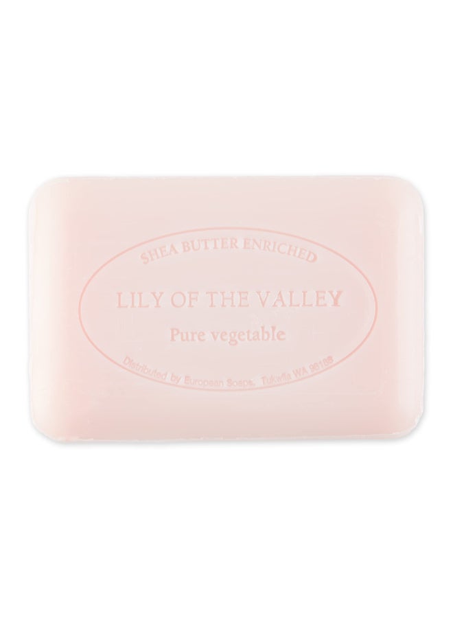 Pre de Provence Artisanal Soap Bar Enriched with Organic Shea Butter Natural French Skincare Quad Milled for Rich Smooth Lather 88 Ounce Lily Of The Valley - Image 4