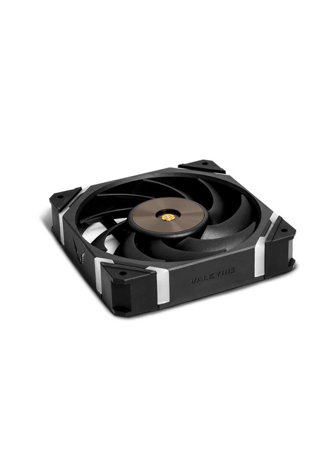 Valkyrie X12 Vk Fdb Bearing, Secondary Dynamic Balance Fan Blades, Easy Wiring Design, 12cm Case Fan, 4pin Pwm, Argb Lighting Effects - Image 5