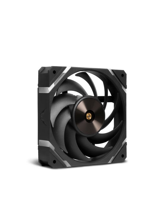 Valkyrie X12 Vk Fdb Bearing, Secondary Dynamic Balance Fan Blades, Easy Wiring Design, 12cm Case Fan, 4pin Pwm, Argb Lighting Effects - Image 3