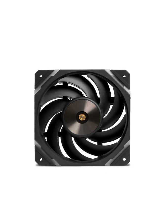 Valkyrie X12 Vk Fdb Bearing, Secondary Dynamic Balance Fan Blades, Easy Wiring Design, 12cm Case Fan, 4pin Pwm, Argb Lighting Effects - Image 4