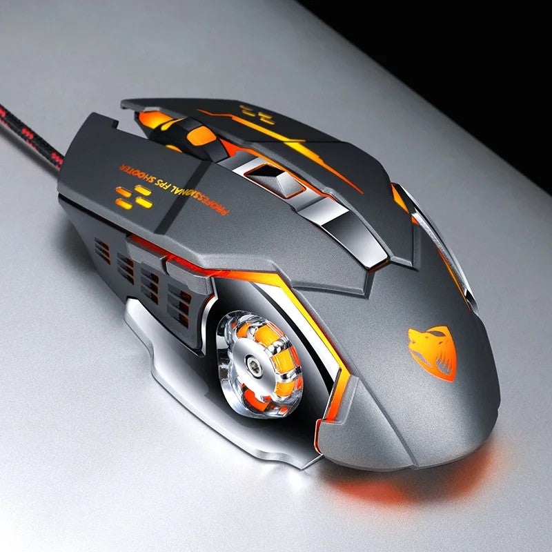 Y&D 3200 DPI Adjustable Optical USB Wired Gaming Mouse with 3D LED Backlit for PC Laptop Users - Image 1