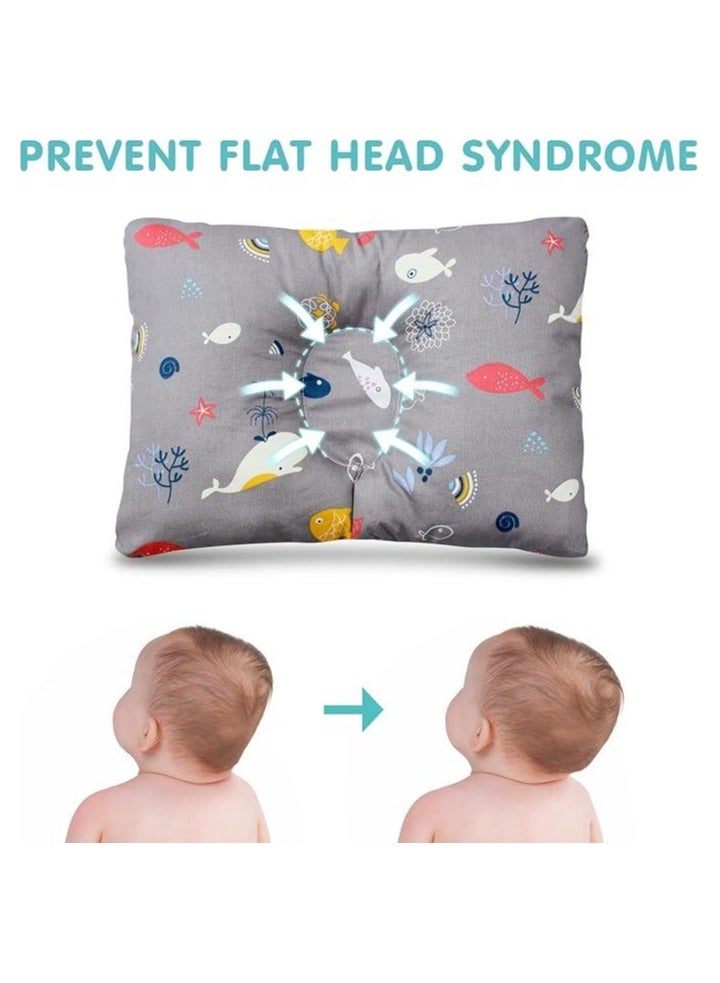 Moro Moro Washable Breathable Cotton Shaping Pad for Baby's Head - Image 2