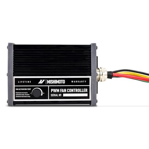 Mishimoto MMFAN-PWM-UBK Pulse Width Modulation Fan Controller, Black - Image 2