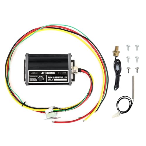 Mishimoto MMFAN-PWM-UBK Pulse Width Modulation Fan Controller, Black - Image 1