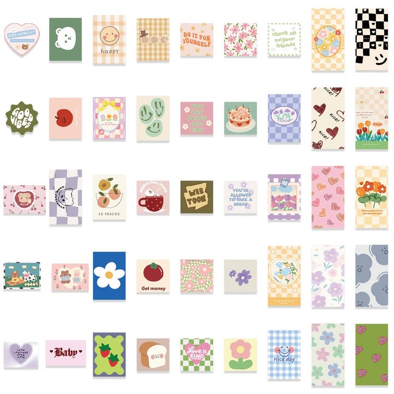 ZJSXINDI Kawaii Deco Stickers - Cute 90pcs Set, Perfect for Scrapbook, Laptop, Planner & Crafts - Image 4