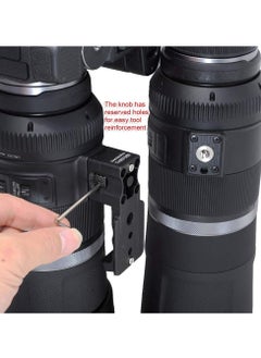 KASTWAVE Tripod Mount Ring Base, Lens  Support Stand Compatible with Canon RF 600mm F11 IS STM and Canon RF 800mm F11 IS STM, Lens Holder for replacement foot bracket with quick release plate IS-THRF680  - Image 5