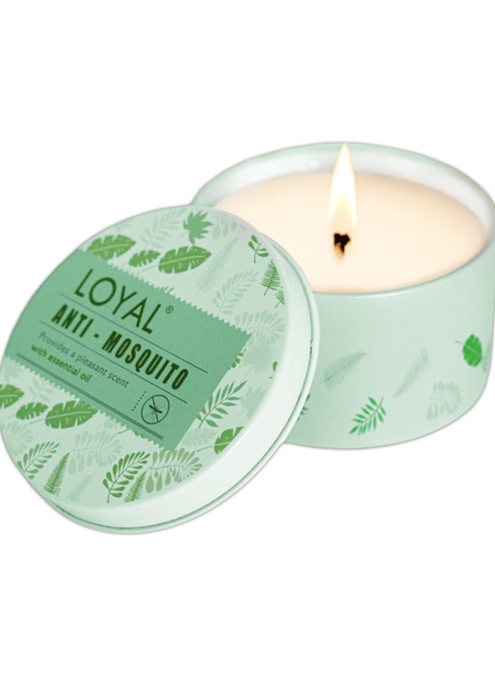 لويال شمعة معطرة مضادة للبعوض مع زيت عطري 150 جرام  - Image 1