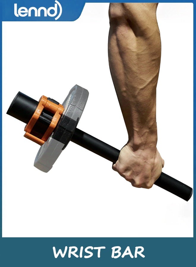LENND Wrist Bar,Forearm Strengthener,Wrist Curl Bar,Grip Strength Trainer, Wrist Bar,Wrist Rotation Exerciser,Wrist Forearm Strengthener - Image 1