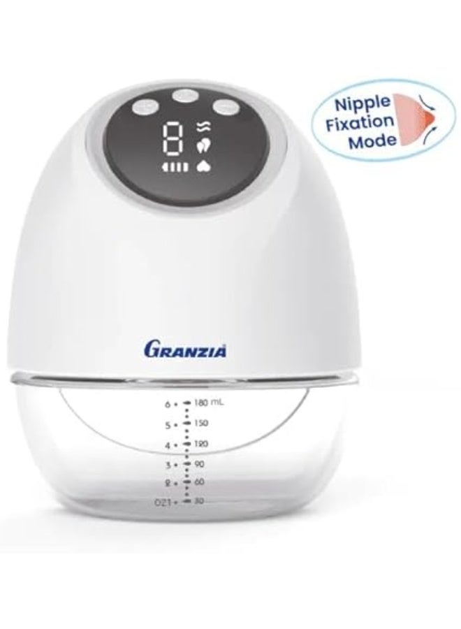 Granzia Portable Electric Breast Pump – Wearable, Rechargeable, BPA-Free, 180ml Capacity, Quiet & Easy to Clean - Image 1