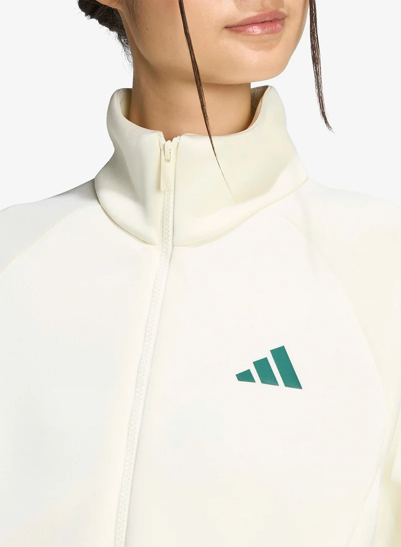 Adidas IVORY Stadium Tracktop for Women | Best Price UAE