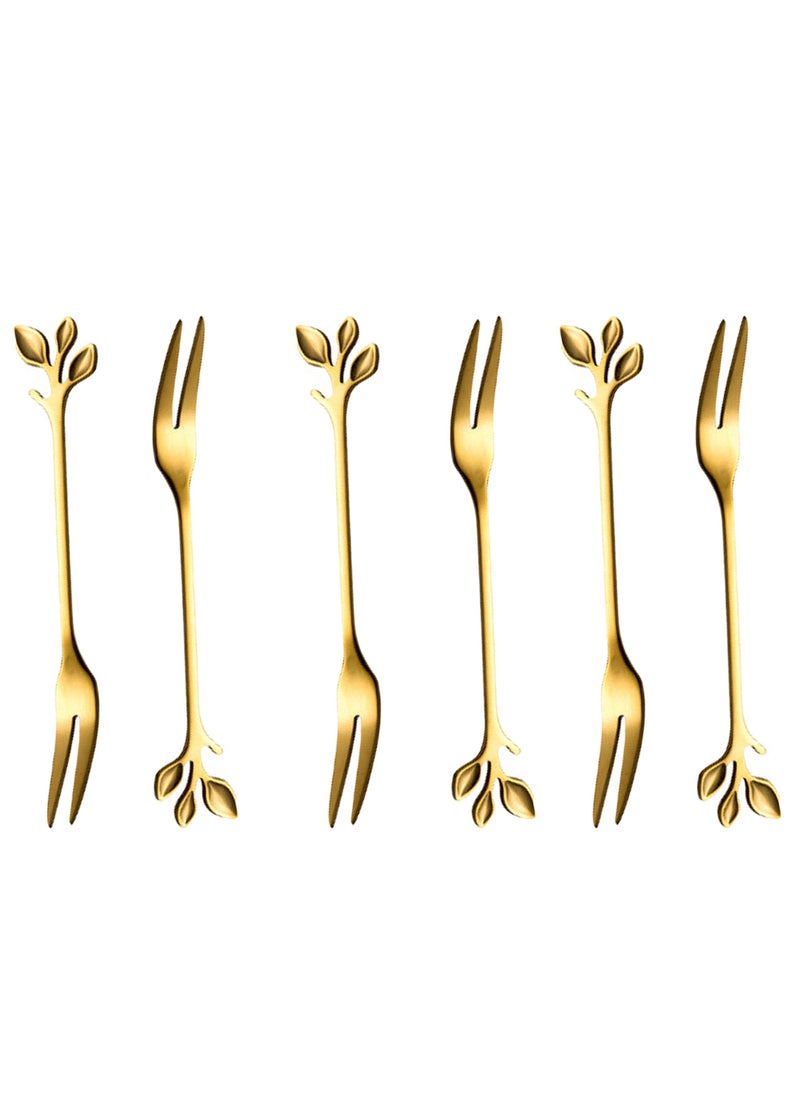 Generic - 6-Piece Stainless Steel Fork Set - Image 1