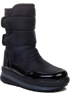 TwinGo 815 Black Patent Leather Girls Snow Boots  - Image 2