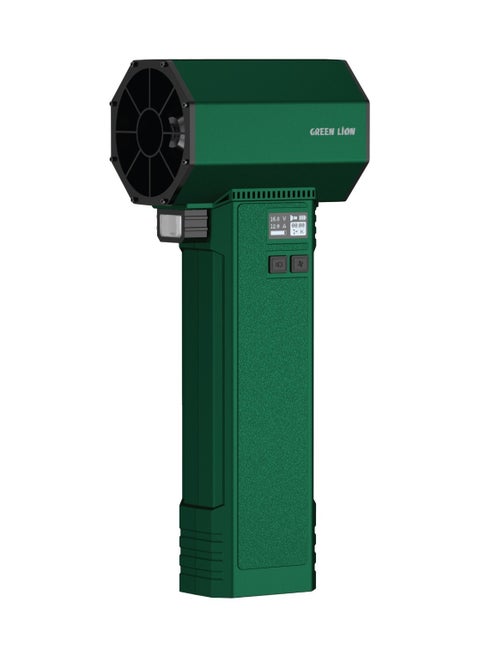 Storm Pro Air Blower with Turbo Mode and 3 Speed Levels / LED Lighting / Digital Display/ Powerful Duster - Green