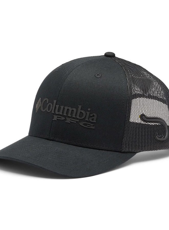 Columbia Unisex PFG Mesh Snap Back™ Ball Cap,Black, Hook - Image 3