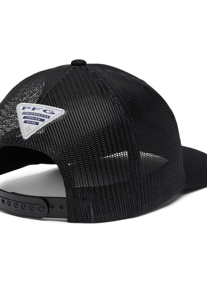 Columbia Unisex PFG Mesh Snap Back™ Ball Cap,Black, Hook - Image 2