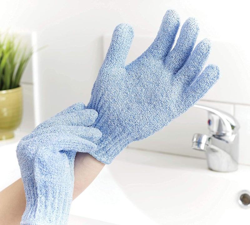 MosQuick® Exfoliating glove with Hook body scrubber for women body scrub loofah for bathing for women body scrubber for men exfoliating gloves bathing gloves bath gloves body scrubber feet scrubber - Image 2