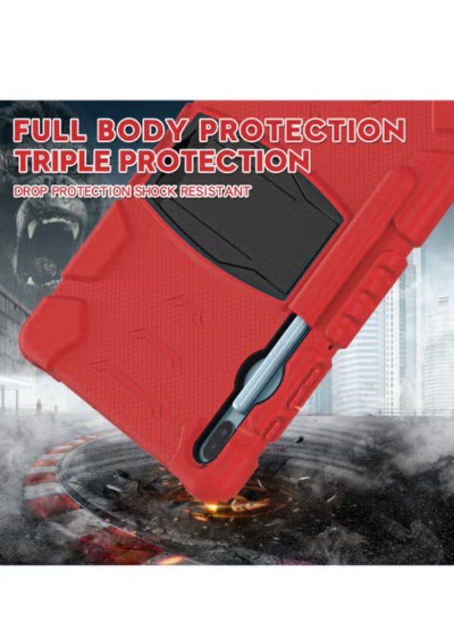 Gulflink Back Cover Protect Case for SAMSUNG Tab S6 T860/T865/T867 10.5 inch red - Image 4