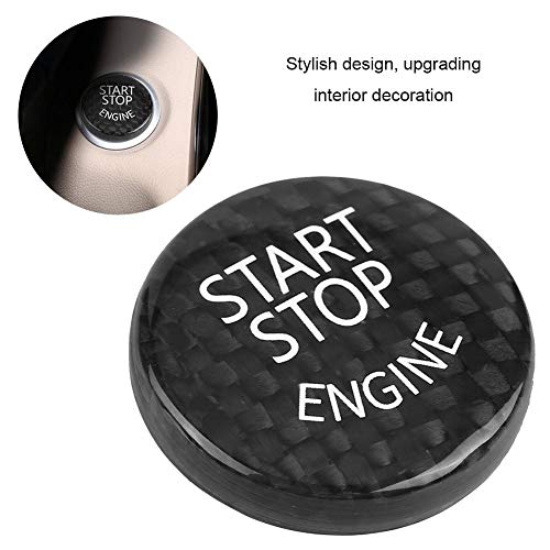 Keenso غطاء زر تشغيل وإيقاف محرك السيارة لفئات F20 F21 F22 F23 F30 F31 F32 F33 F10 F11 - Image 2