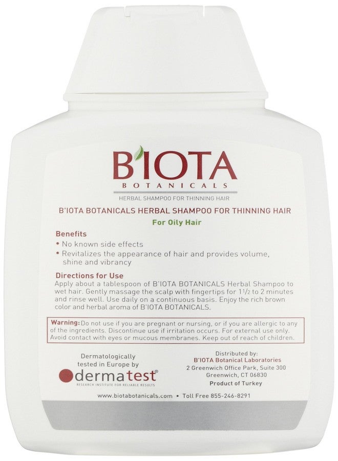 BIOTA BOTANICALS ADVANCED HERBAL CARE SHAMPOO (OILY CARE FORMULA) - Image 2
