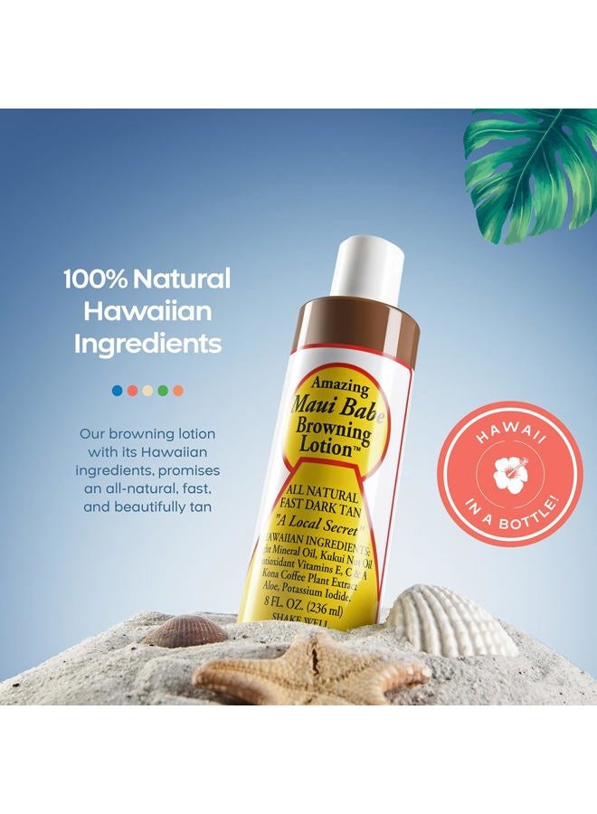 Maui Babe Tanning and Browning Lotion 8 Ounces (Pack of 2) - Image 2