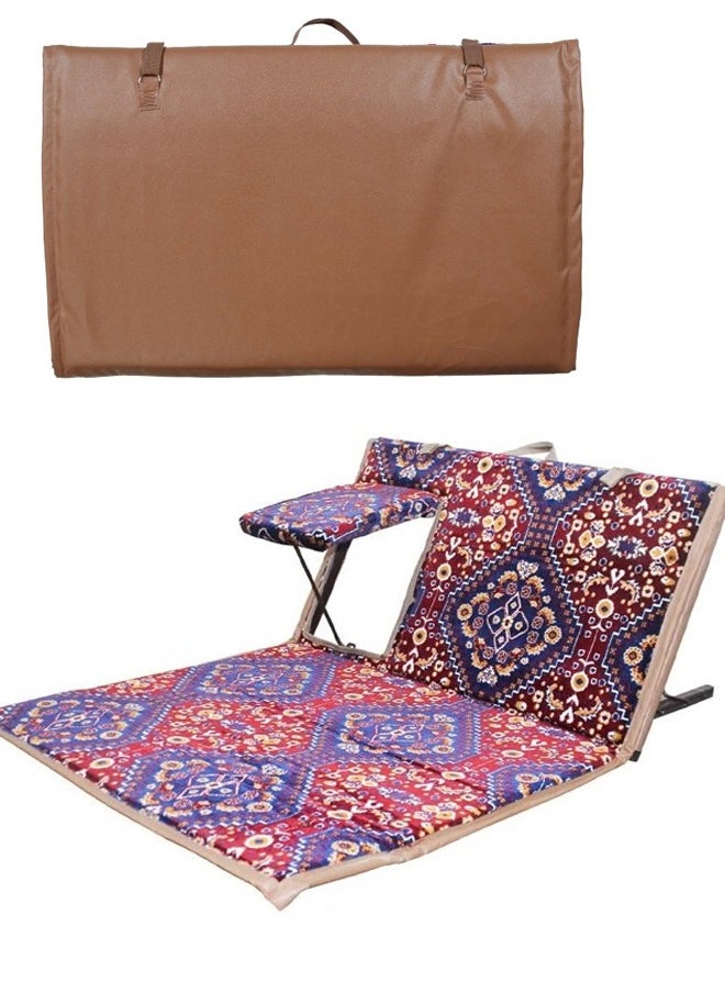 Cady One Ground chair for trips and camping with a foldable and adjustable backrest 106*75 cm  - Image 1