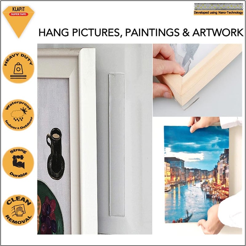 KLAPiT SUPER TAPE Heavy Duty Double Sided Mounting Tape - Image 3