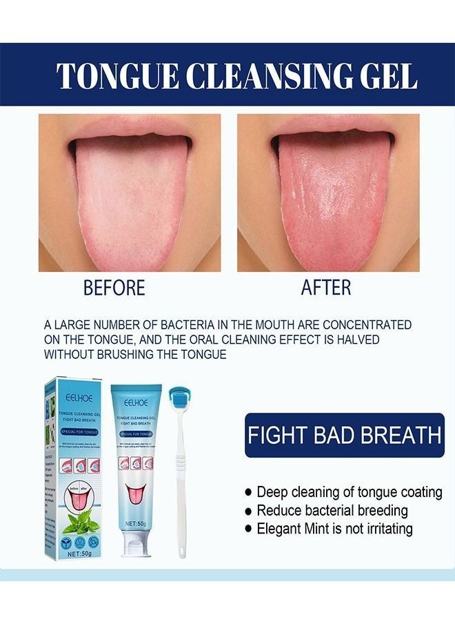 EELHOE - Tongue Cleansing Gel Fight Bad Breath Special For Tongue - Image 1