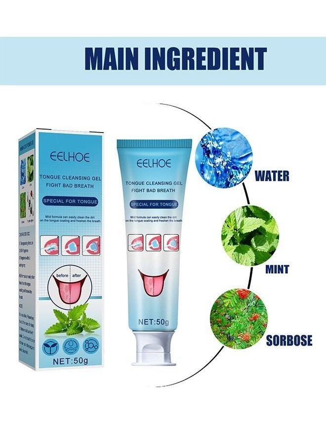EELHOE - Tongue Cleansing Gel Fight Bad Breath Special For Tongue - Image 1