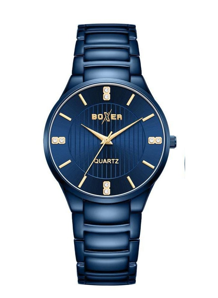 بوكسر ساعة يد بوكسر BX-073-10 للرجال بسوار من الفولاذ المقاوم للصدأ - أنيقة ومتينة ومناسبة للارتداء اليومي - Image 1