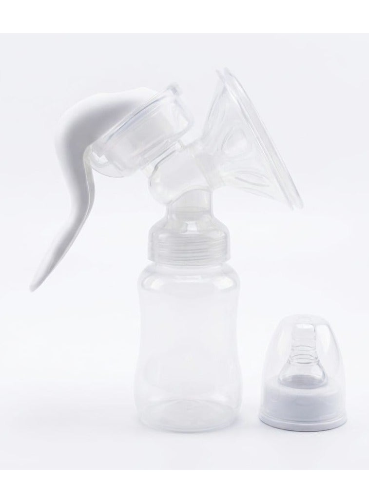 لا فروتا مضخة حليب الأم يدوية جديدة برقبة عادية