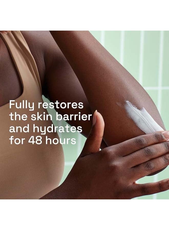 Cetaphil عبوة قيمة من 2 - كريم مرطب، للبشرة الجافة إلى الجافة جداً، للبشرة الحساسة، يرطب لمدة 48 ساعة، يستعيد حاجز البشرة، للوجه والجسم للرجال والنساء، غير كوميدوغيني، مع النياسيناميد وفيتامين B5، بدون رائحة، 453 جرام × 2 - Image 3