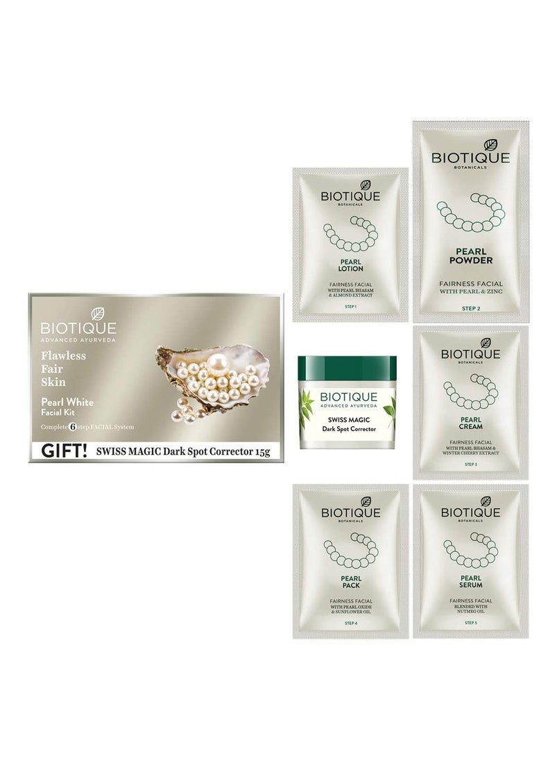 Biotique - Bio Pearl White Facial Kit 65gm - Image 1