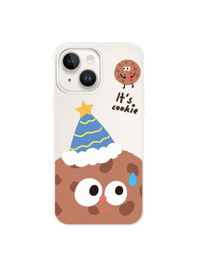 اس-توب جراب لهاتف iPhone 15 Plus مصنوع من مادة TPU الهجينة ذات ملمس الجلد - Image 1