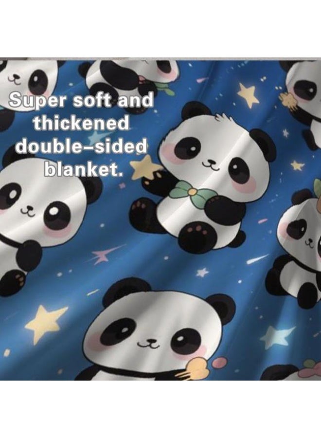 عام بطانية رقيقة من الفانيلا الكرتونية للأطفال والرضع (دافئة ومريحة، ومناسبة للنوم والألعاب) 70 سم * 100 سم - Image 5