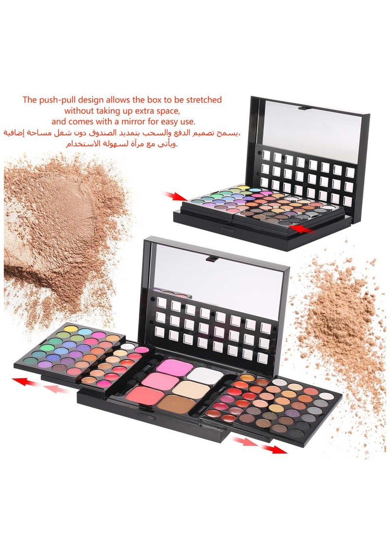 Generic - 78 Colors All-in-one Eyeshadow Palette Make Up Kits Eye Shadow Set Concealer Eye Shadow Lipstick Blush Shadow Kits - Image 1