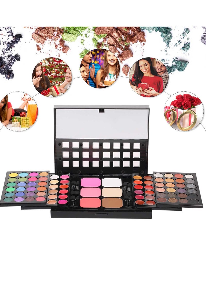 Generic - 78 Colors All-in-one Eyeshadow Palette Make Up Kits Eye Shadow Set Concealer Eye Shadow Lipstick Blush Shadow Kits - Image 1