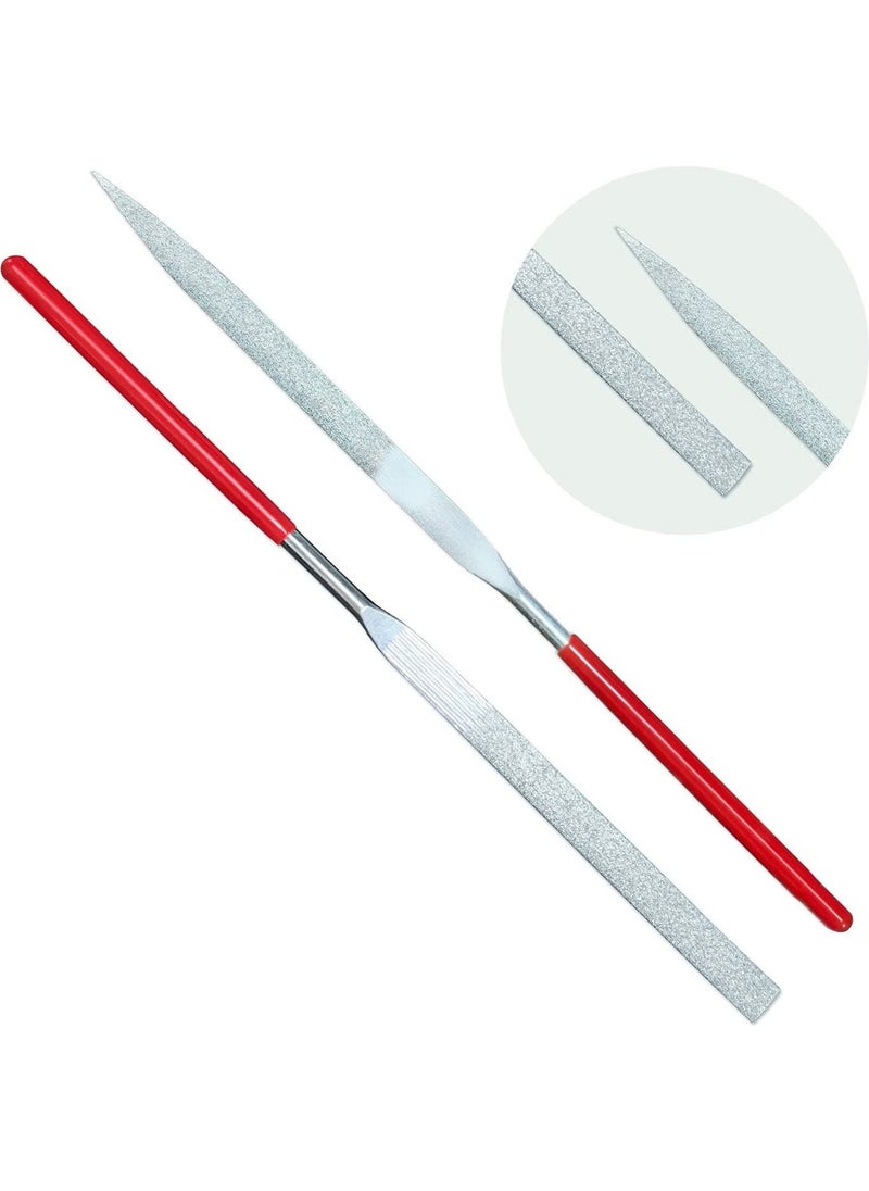 TiTi 5312 Diamond Needle File Set 4X160 mm 10 Pieces  - Image 4