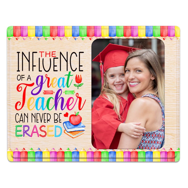 FLYAB Teacher Appreciation Gifts for Women Men End of Year Present for Graduation Teacher Retirement Appreciation Photo Frame Graduation Gifts for Teachers